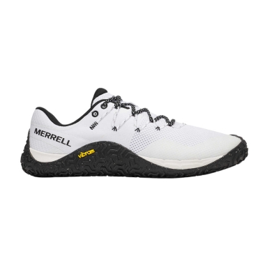 Merrell Minimal Running Shoes Trail Glove 7 white/black men's