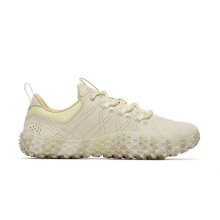 Merrell Minimal Running Shoes Wrapt Beige Grey Ladies