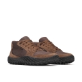 Merrell Minimal Sneakers Wrapt Mid WP (Leather, waterproof) coffee brown Men's
