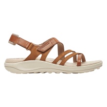 Merrell Harbor Backstrap Sandal (Full Grain Leather) brown/beige ladies