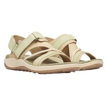 Merrell Sandal Terran 4 Backstrap (Full-grain leather, Velcro fastening) beige ladies