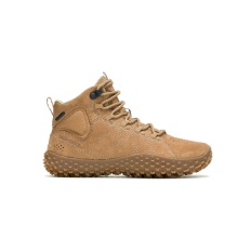 Merrell Sneaker Wrapt Mid WP (Minimal running shoes, leather, waterproof) tobacco brown ladies