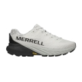 Merrell Trail Running Shoes Agility Peak 5 (comfortable fit, Rock Plate) white/black men's