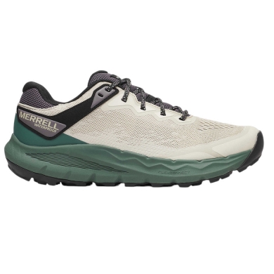 Merrell Trail Running Shoes Nova 4 WP (waterproof) beige/teal green men's