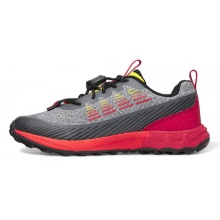 Merrell Hiking Shoes Agility Peak (All-Terrain, Quick-Lace System) grey/lava red Boys