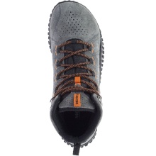 Merrell Sneaker Wrapt Mid WP (Minimal running shoes, leather, waterproof) granite grey men's
