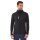 Millet Fleece Jacket Fusion Grid Hoodie (Polartec, breathable) black men's