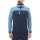 Millet Fleece Jacket Fusion Grid Hoodie (Polartec, breathable) dark blue/sapphire men's