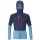 Millet Fleece Jacket Parmelan Hybrid Hoodie (windproof, breathable) dark blue/sapphire Men's