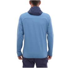Millet Softshell Jacket Fusion XCS Hoodie (windproof, maximum freedom of movement) light blue/sapphire men's