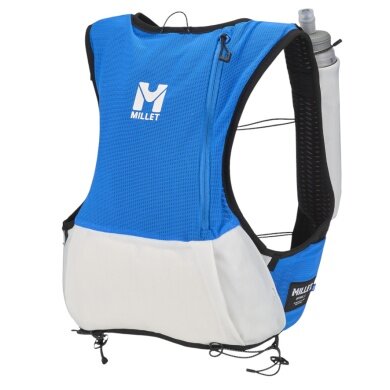 Millet Intense 5 Trail Running Backpack (for trail runs with hydration) blue/white - 5 litres