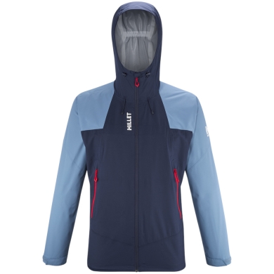 Millet Hardshell Hiking Jacket Fitz Roy (waterproof, breathable) sapphire blue/denim blue men's