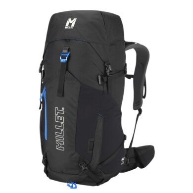 Millet Hiking Rucksack Ubic 40 (for multi-day tours, comfortable carrying system, versatile) 2025 black - 40 litres