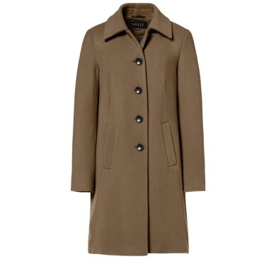 Milo Coat Isa (Wool Blend) brown Ladies