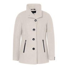 Milo Coat (Stand-up Collar) Nala Off-white Ladies
