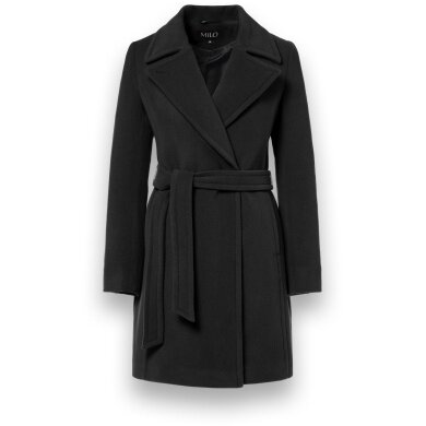 Milo Winter Coat Wanya (Wool Blend) Black Ladies