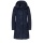 Milo Winter Coat Stella with Hood (Teddy Fleece) Navy Blue Ladies