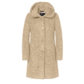 Milo Winter Coat Stella with Hood (Teddy Fur) Sand Brown Ladies
