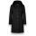 Milo Bella Winter Coat (Wool Blend, with Hood) Black Ladies