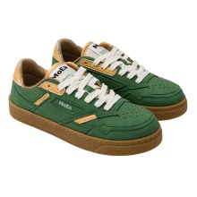 MoEa Sneaker Gen9 - Pineapple Green & Yellow Suede - green/brown