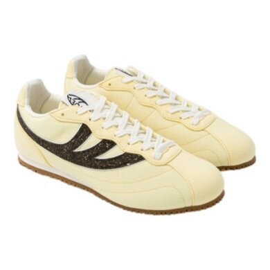 MoEa Sneaker Rise - Seaweed - yellow/black