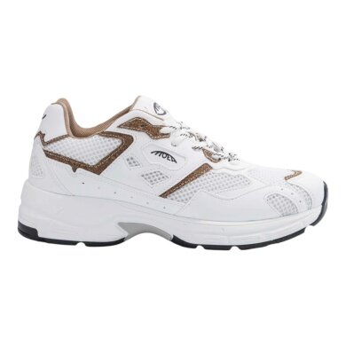 MoEa Sneaker Rush - Palm - white/brown