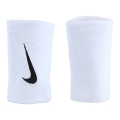 Nike Sweatband Tennis Premier Jumbo Rafael Nadal white/black - 2 pieces
