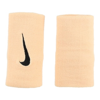 Nike Sweatband Tennis Premier Jumbo Promo 2026 peach orange/black - 2 pieces