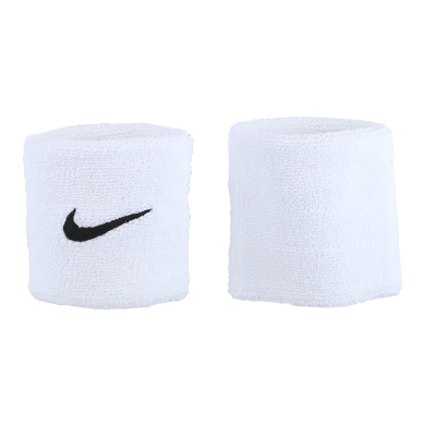 Nike Sweatband Tennis Premier Single Wrist 2025 white/black - 2 pieces