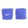 Nike Sweatband Tennis Premier Single Wrist 2026 Sapphire Blue/White - 2 Pieces