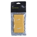 Nike Sweatband Tennis Premier Single Wrist Yellow/White - 2 Pieces