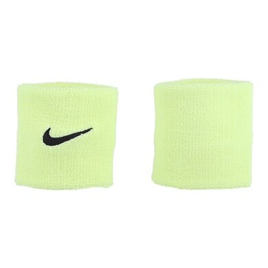 Nike Sweatband Tennis Premier Single Wrist 2026 Lemon Yellow/Black - 2 Pieces
