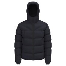 Napapijri Winter Quilted Jacket Molveno with Hood (Thermofibre™ Insulation) Dark Blue Men's
