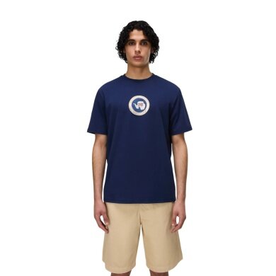 Napapijri Casual T-shirt S-Phos (Cotton) navy blue Men's