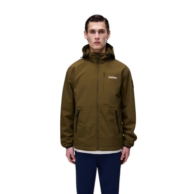 Napapijri transitional jacket A-Tundra (waterproof) dark green men's