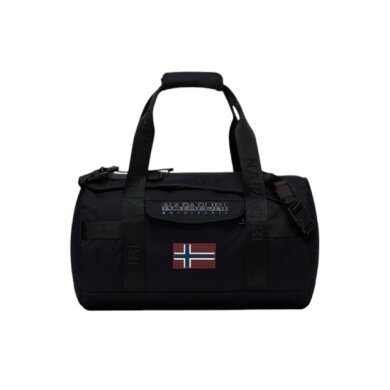 Napapijri Bering Travel Small Duffle Bag (for travel and everyday use) 24.5 litres - black