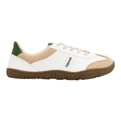 NewVe Barefoot Shoes Sneakers Breeze White/Olive Green