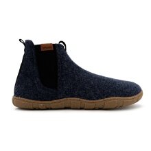 NewVe Barefoot Shoes Sneakers Skyline (Felt Wool) Dark Blue