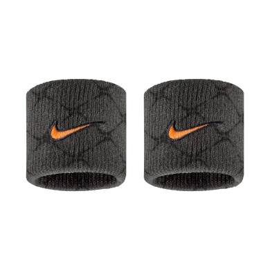 Nike Sweatband Dri Fit Swoosh Printed (Polyester) 2025 anthracite grey - 2 pieces