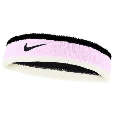 Nike Swoosh Headband (70% Cotton) pink/black/white - 1 piece