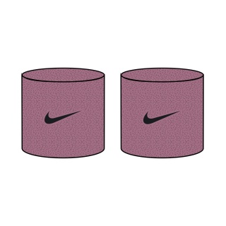Nike Sweatband Swoosh Classic (Cotton Blend) 2026 pink/purple - 2 pieces
