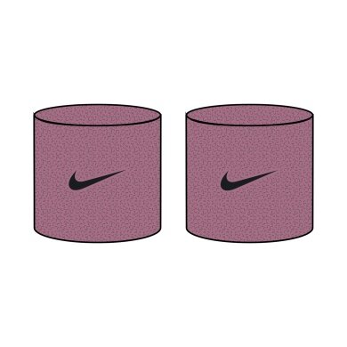 Nike Sweatband Swoosh Classic (Cotton Blend) 2026 pink/purple - 2 pieces
