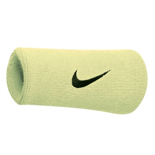 Nike Sweatband Tennis Premier Jumbo Promo 2025 Light Yellow - 2 Pieces