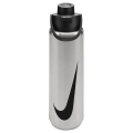 Nike Recharge Chug Bottle Stainless Steel Graphic Steel Grey/Black 709ml