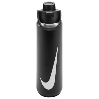Nike Recharge Chug Bottle Stainless Steel Black/White 709ml