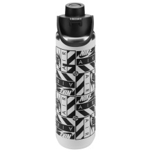 Nike Recharge Chug Bottle Stainless Steel White/Black 709ml