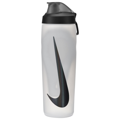 Nike Water Bottle Refuel Bottle Locking Lid transparent/black 709ml