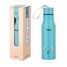 Nils Camp Thermo Mug NCB12 Elephant (Stainless Steel) 500ml blue