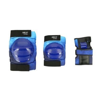 Nils Extreme Protective Gear Set H734 (2x Knee Pads, 2x Elbow Pads, 2x Wrist Guards) - 6 Piece Set