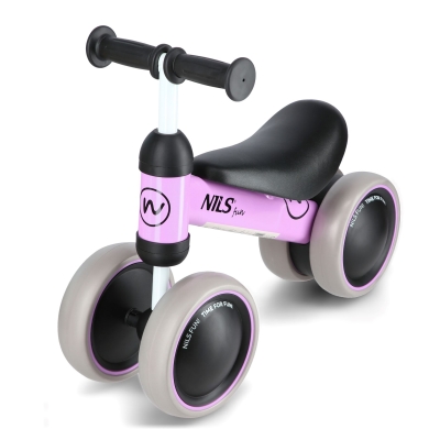 Nils Fun Balance Bike RB902 violet/black - for toddlers